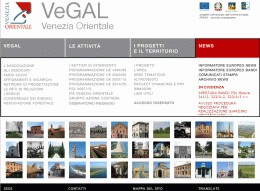 Home page di www.vegal.it