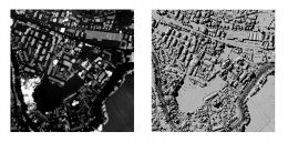 Il Modello Digitale delle Superfici (DSM) ricavato dal Dense Image Matching