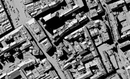 Il DSM estratto dalla nuvola di punti 