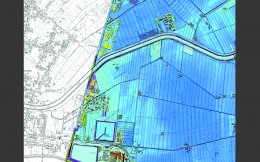 Il rilievo LiDAR nell'area del Delta del Po