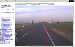 Schermata tipo di software per il censimento delle pertinenze secondo le specifiche del Catasto Stradale