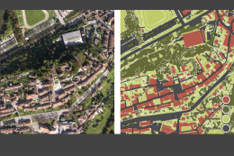 La classificazione degli elementi urbani (area di Feltre)