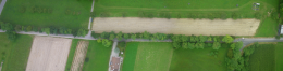 Un strisciata acquisita dal drone in ambito agricolo