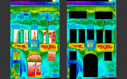 La classificazione della risposta termica di una facciata di un edificio