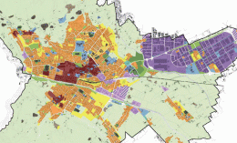 Master Plan della Città Pubblica di Schio - carta di piano